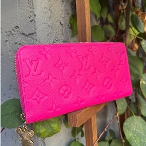Louis Vuitton X Takashi Murakami Kawaii Empreinte Zippy Wallet